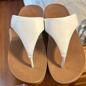 Fitflop Thong Sandals White